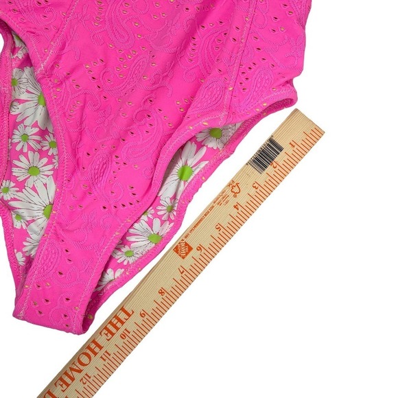 LoveShackFancy Pink One Piece Swimsuit - Picture 12 of 16